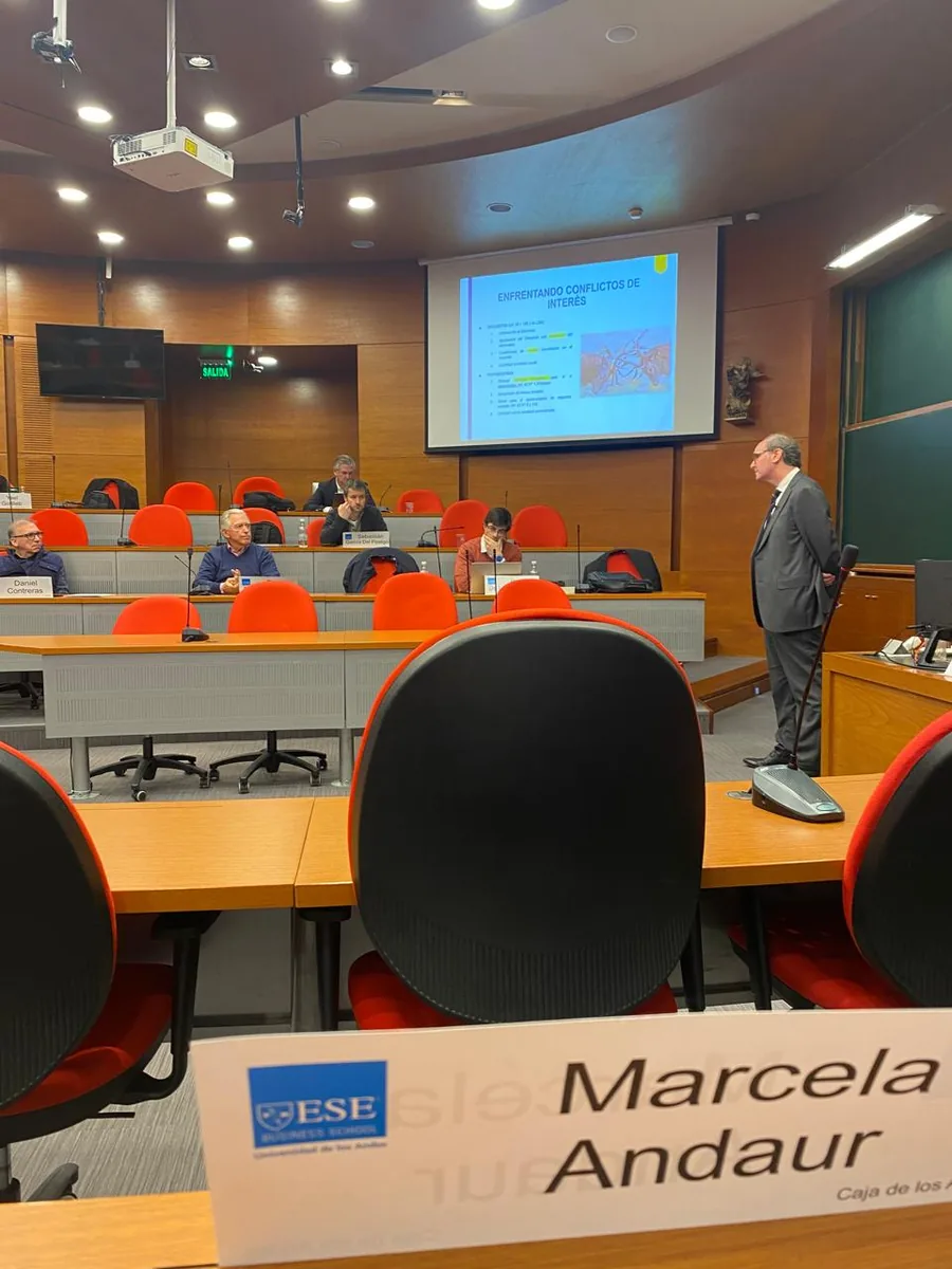 Sesión de gobierno corporativo
